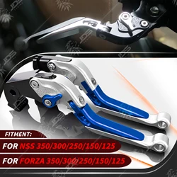 için Honda NSS FORZA 350/300/250/125/150/750 2001-Bu yıl Debriyaj Kolu Fren Kolu Seti Ayarlanabilir Katlanır Kol Kolları Motosiklet Aksesuarları Parçaları
