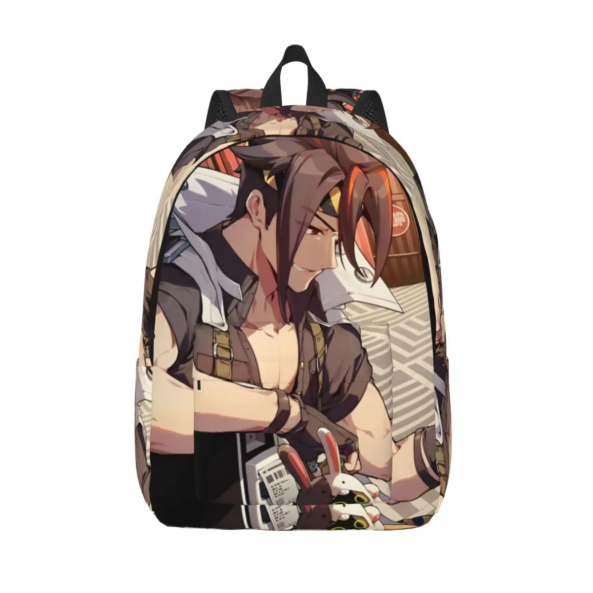 

Anton Ivanov Backpack Elementary High College School Student Bangboo Zenless Zone Zero Book Bags Men Women Canvas Daypack Hiking