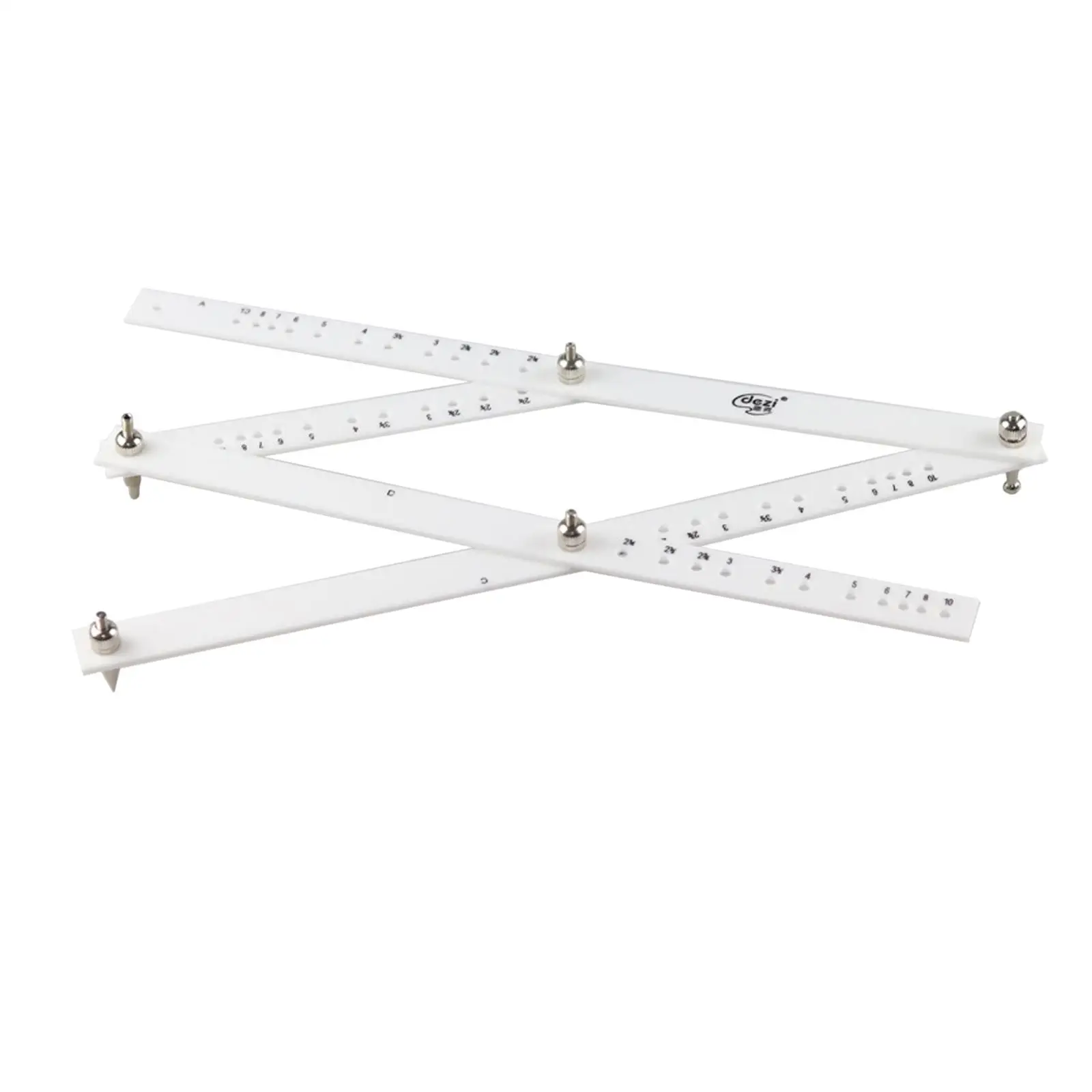Artist Pantograph Copy Ruler Plexiglass Enlarger Reducer Tool for Drawing Scale Adjustable Ratio Compact Design for Architects