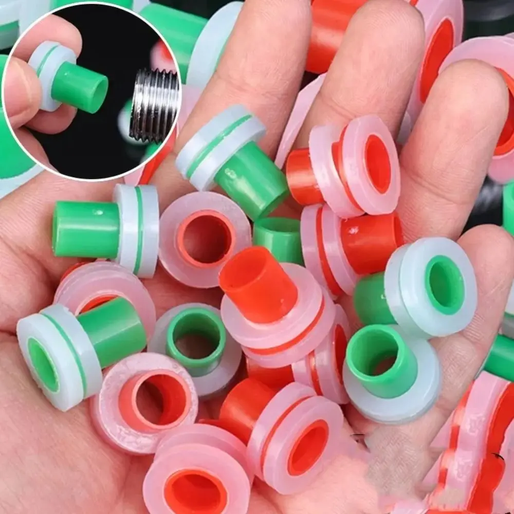 

Silicone Sealing Ring PPR Pipe Plugs BSP Thread End Cap Plug Leak-Proof Faucet Buckle Pad 4-Point 6-Point Design Sealing Gasket