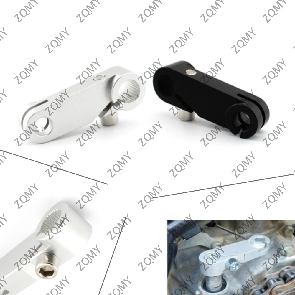 For Yamaha YFZ450 YFZ450R YFZ450X Motorcycle New Pull Clutch Cable Lever Arm Aluminum Alloy