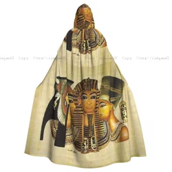 Cosplay Medieval Costumes Ancient Egypt Nefertiti Hooded Cloak Capes Long Robes Jackets Coat Carnival