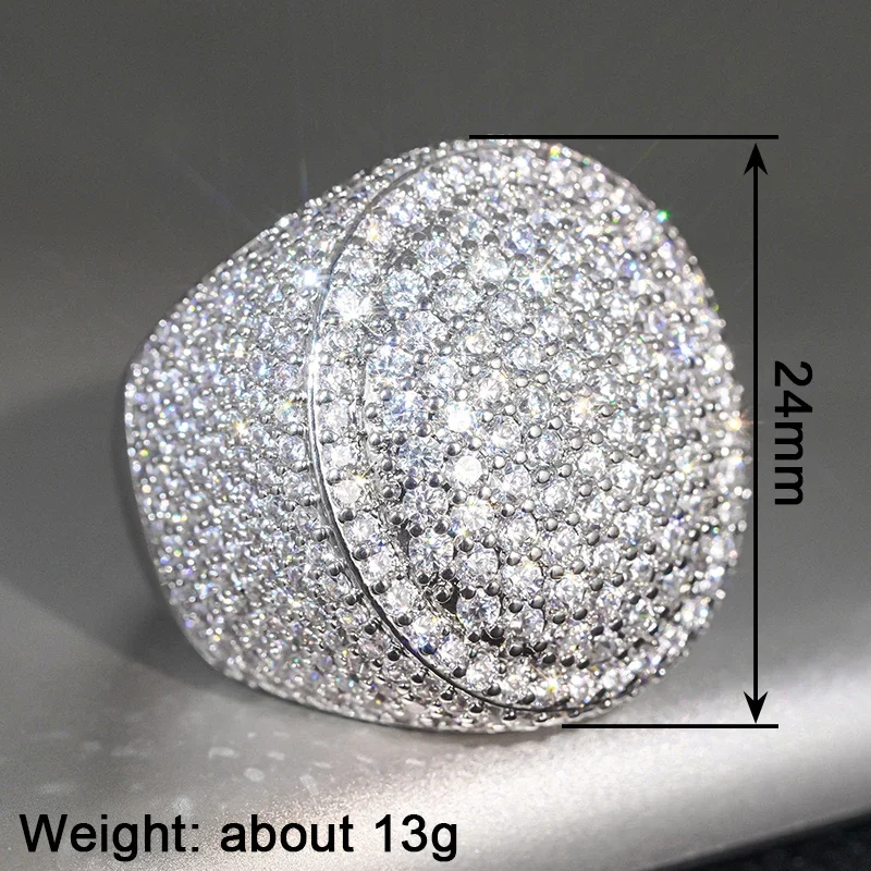 Huitan جذابة تألق مكعب الزركون خواتم للنساء العصرية مشرق فنجر اكسسوارات الحديثة المبهر حفل زفاف مجوهرات