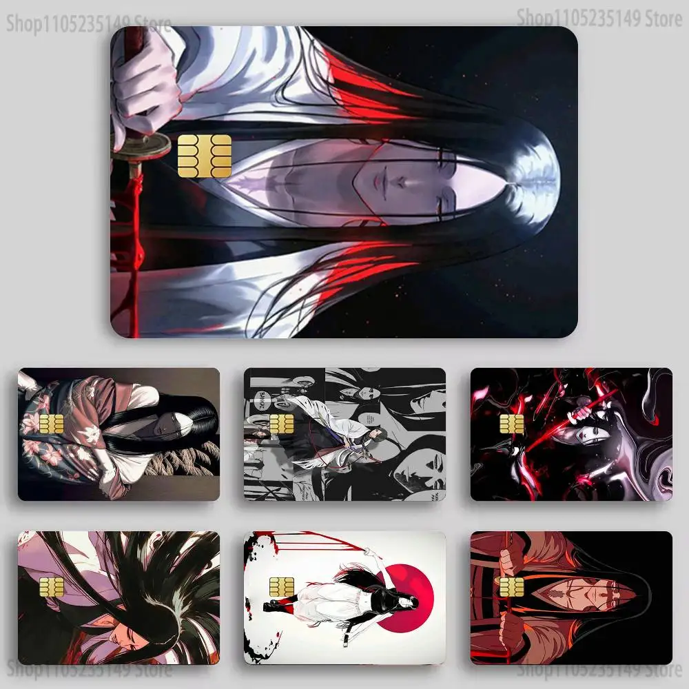 

Retsu U-Unohana Credit Card HD Stickers Game Card Decal Card Matte Film Skin Small Chip Waterproof Sticker