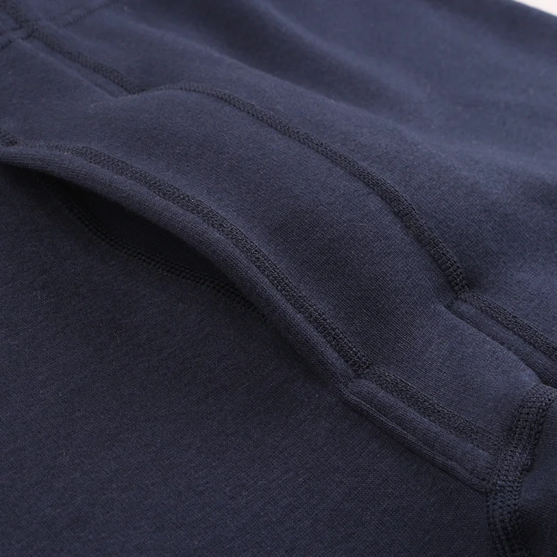 モーダル秋冬メンズフリース厚みのあるフィットコットンパンツ、若者向けのワンピースパンツと暖かいパンツ