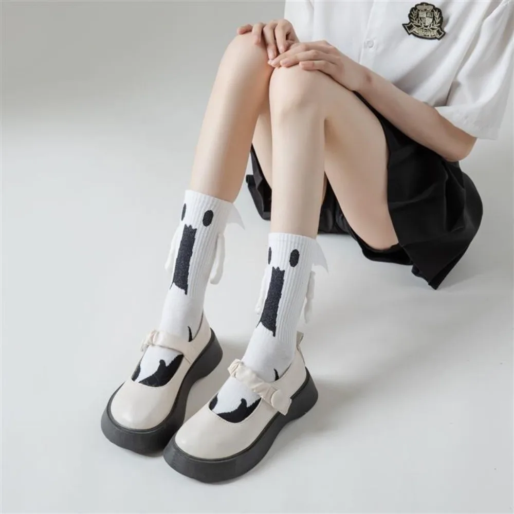 Chaussettes d'halloween mignonnes, nouveauté, Design de maintien des mains, chaussettes magnétiques respirantes, chaussettes de Couple magnétiques de dessin animé, Cosplay