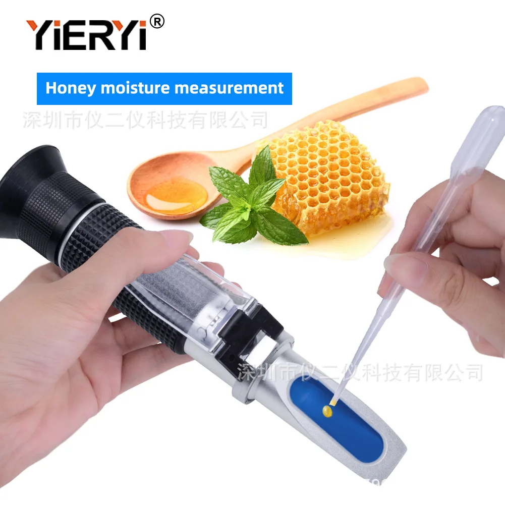 For Handheld Refractometer 10-30 Honey Concentration Refractometer Detector Measuring Instrument Baume Meter