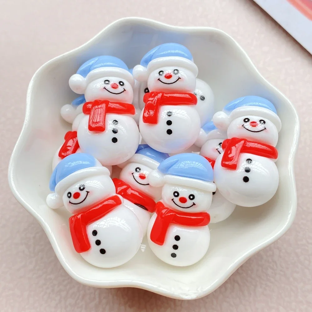 مزيج من الراتنج الملون سلسلة كرتون عيد الميلاد ، ظهر مسطح ، حجر ، تصنعه بنفسك ، ديكور قوس الزفاف ، سجل القصاصات ، إكسسوارات الهالوين ، الحرف اليدوية ، 10