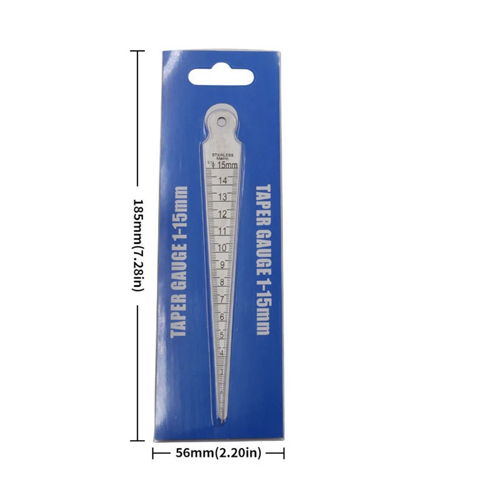 

Aperture Scale Feeler Gauge Etched Increments Light Weight Miniature Size Wide Application 0.7mm/2mm Thickness