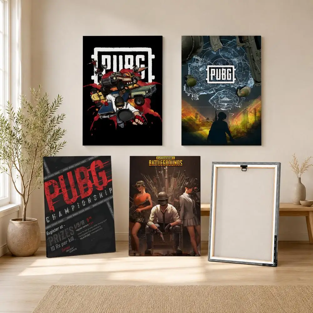 Best Seller P-PUBG Painting Calligraphy Canvas Wall Art Living Room Bedroom Hallway ClearPrint Non-Fading&Gift