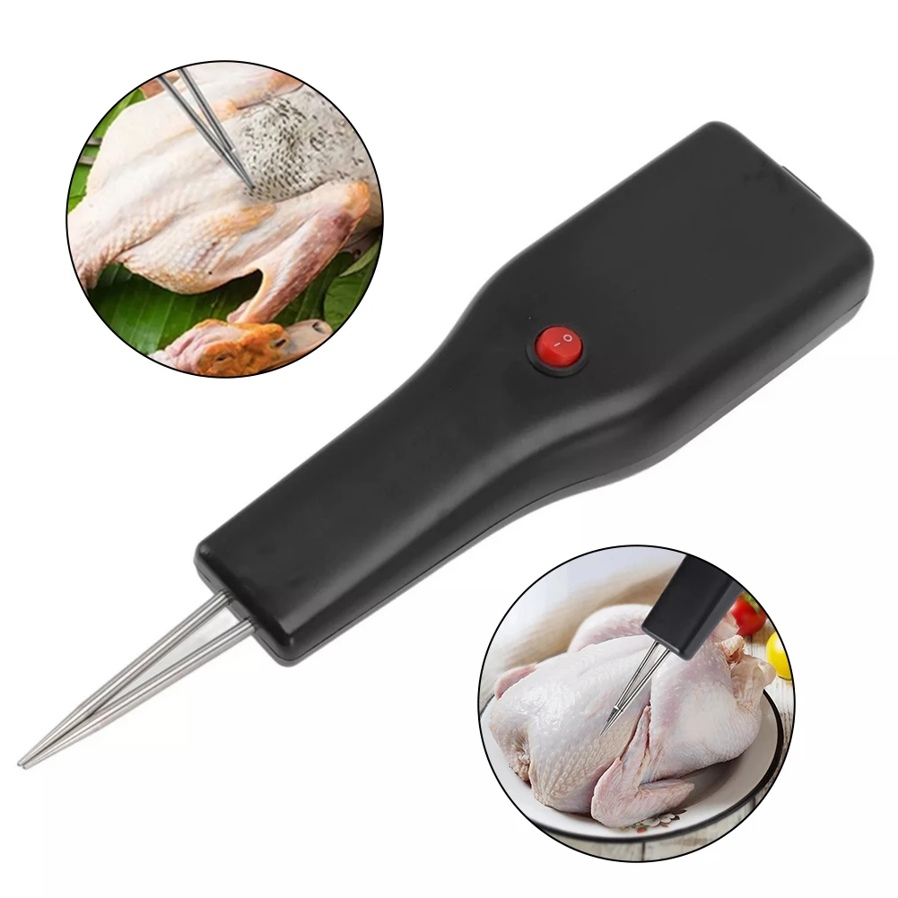 

Electric Poultry Feather Plucker Handheld Portable Automatic Poultry Short Hair Plucking Poultry Chicken Duck Goose Plucker Tool