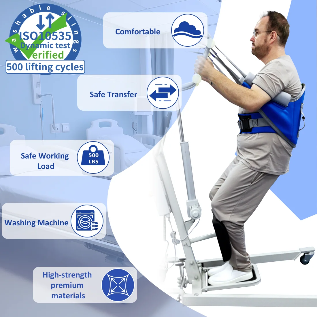 ez-assistive-comfort-patient-lift-sling-stand-arnes-de-asistencia-sentarse-a-pie-soporte-raiser-cintura-de-elevacion-con-asas-para-discapacitados