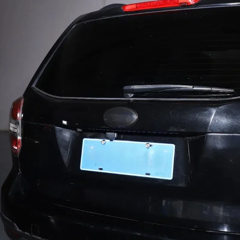 For Subaru Forester 2013-2018 ABS Blackened Car Front Rear Logo Protective Cover Trim Exterior Accessories - view 6