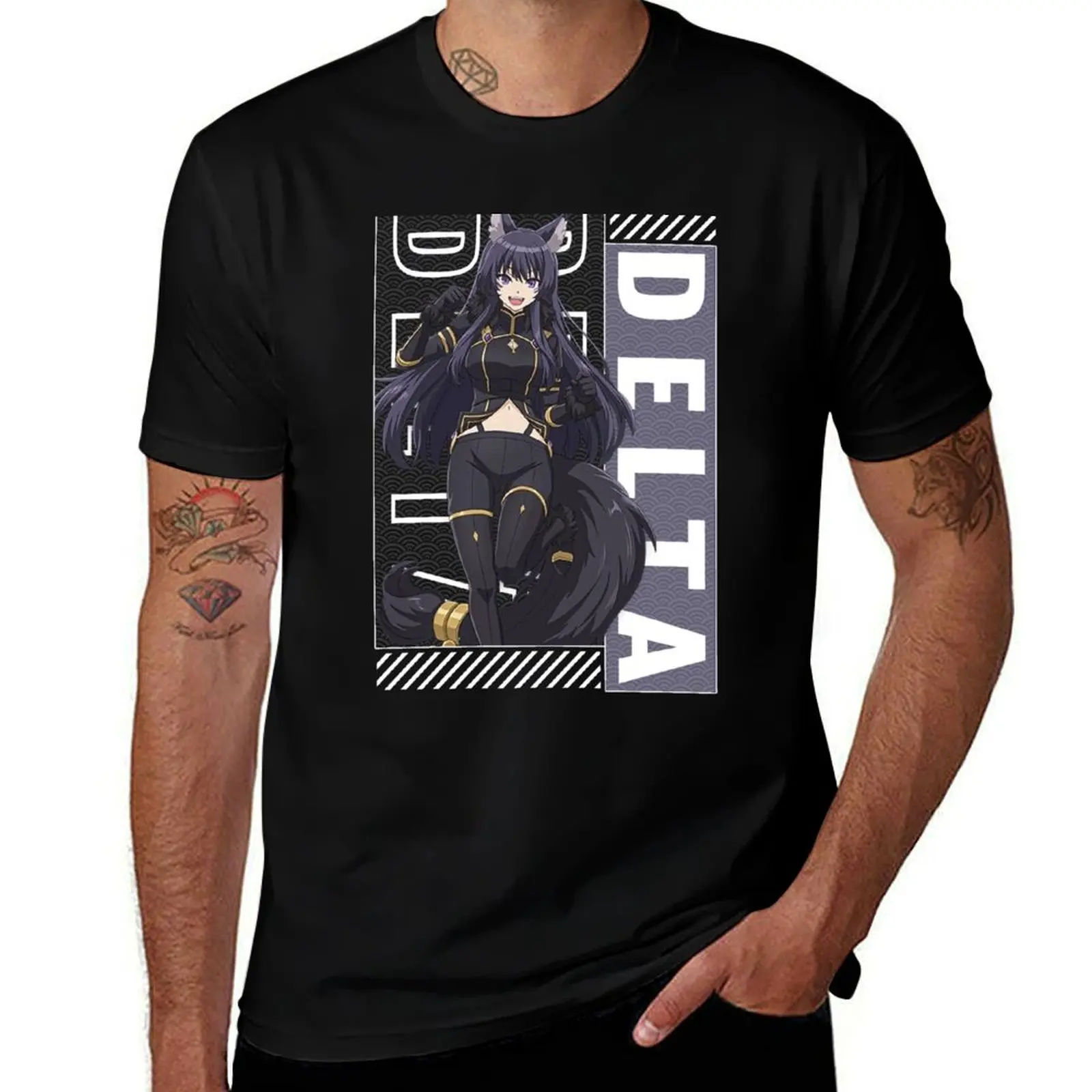 

Delta The Eminence in Shadow T-Shirt street wear man clothes tops t shirts for men