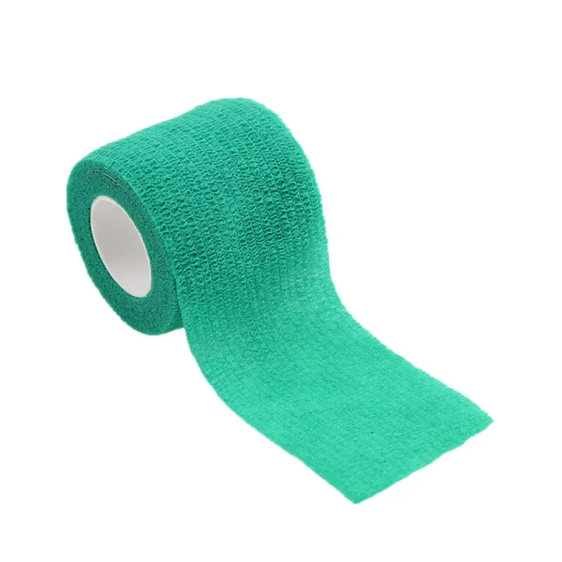 1 Roll Sports Wound Dressing Bandages Skin Tape Patch Outdoor Survival Kit Bandages Self-adhesive Elastic Bandages