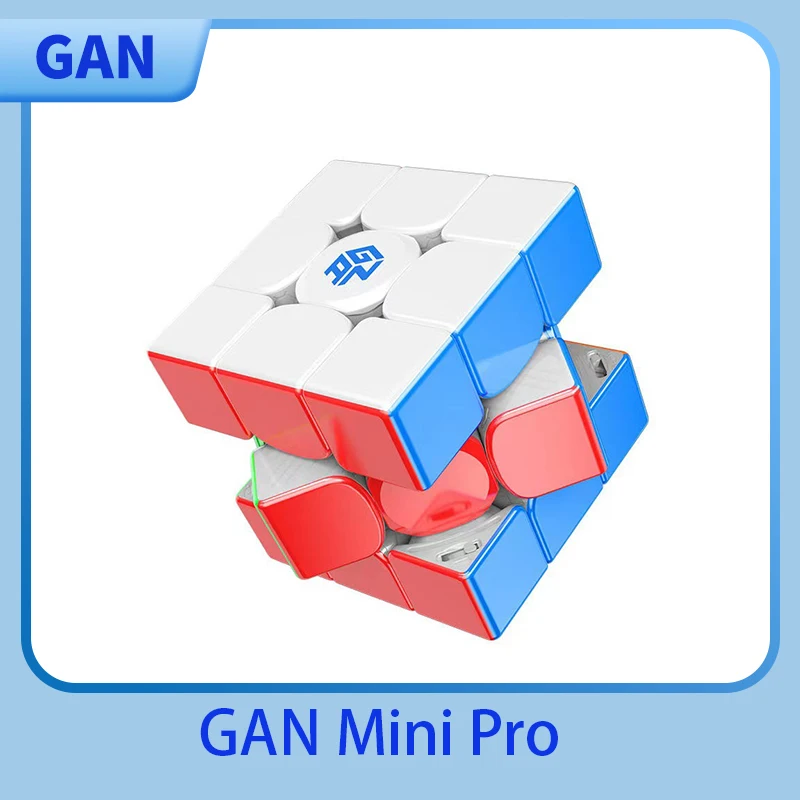 Gan mini m pro 3x3 cubo de velocidade mágica magnética profissional gan 11 mini brinquedos fidget gan 11 m pro 3x3 gan temporizador