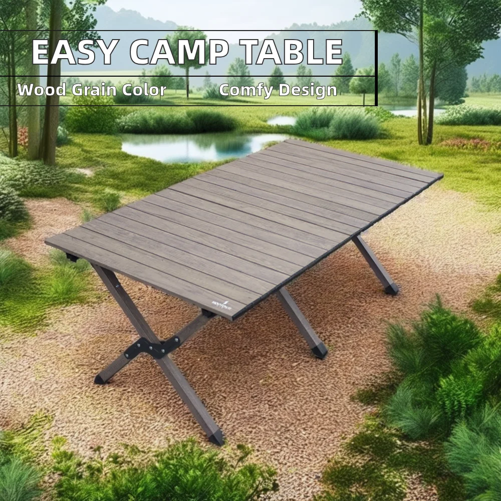

Outdoor Folding Picnic Table for Hiking and Camping Comfort and Convenience Furniture
