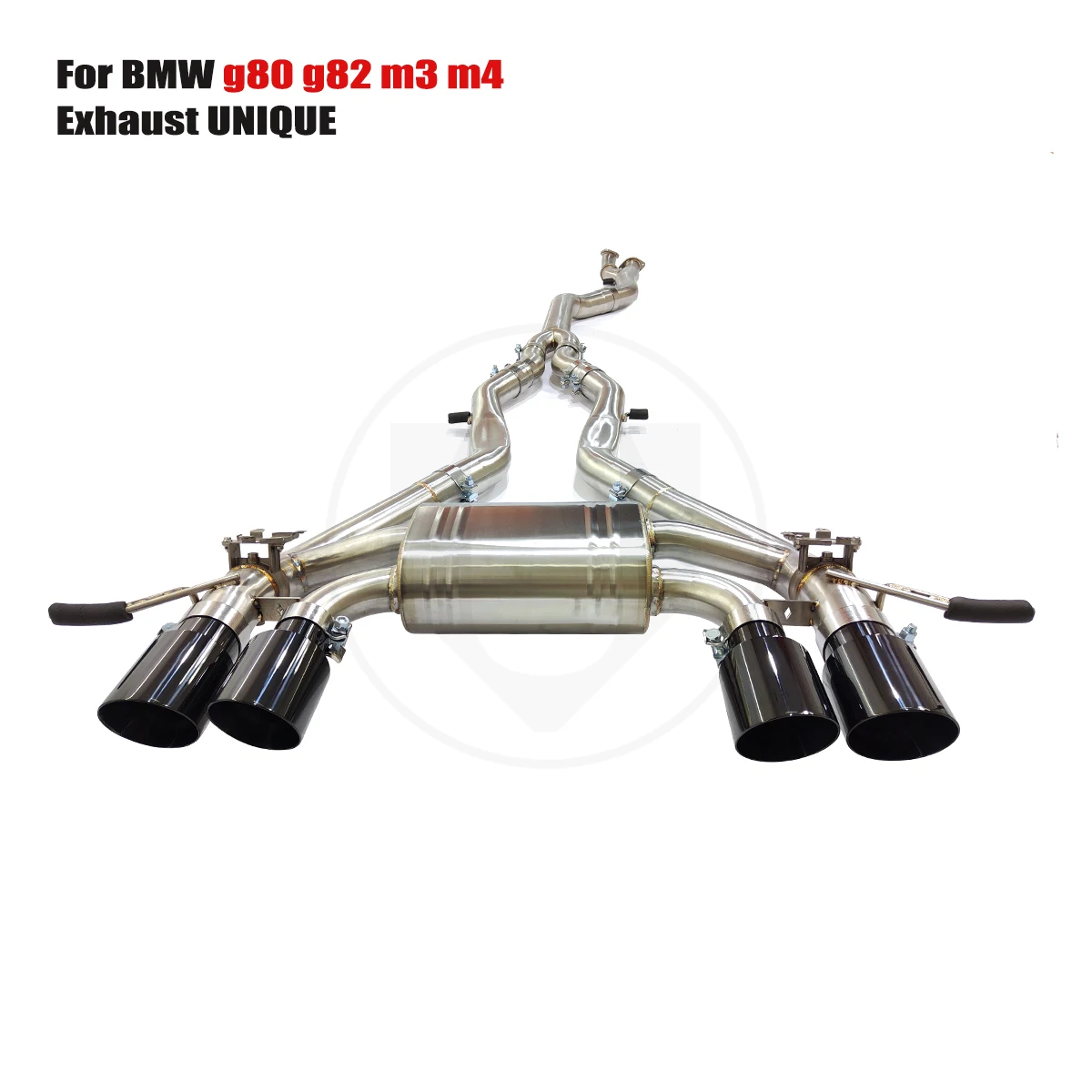 UNIQUE For 2021+ Bmw g80 g82 m3 m4 s58 3.0T 89mm Equal-length 3.5 inches Stainless Steel Valve Exhaust performance valve exhaust