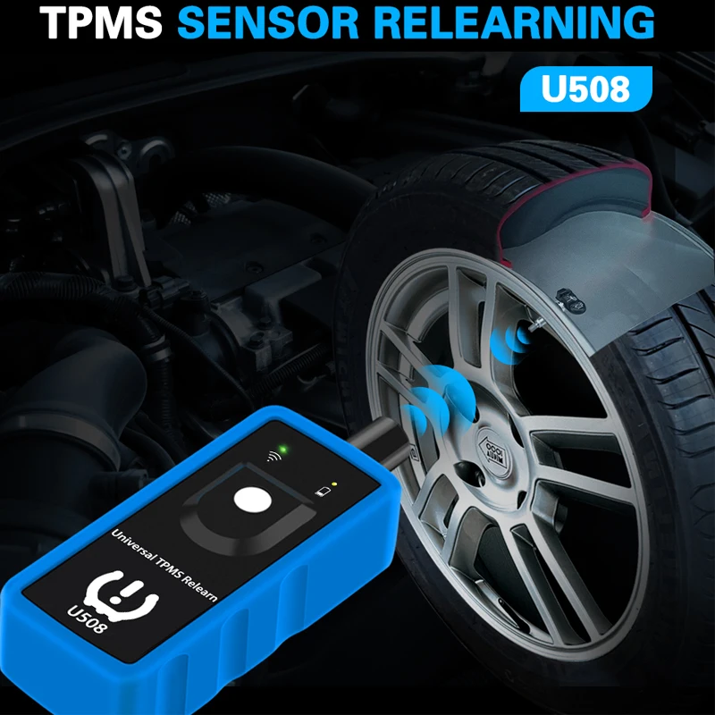 Universal TPMS Reset Tool Car Tire Pressure Monitoring System Relearn Tool U508 For Volvo BMW Audi Toyota Jeep Volkswagen