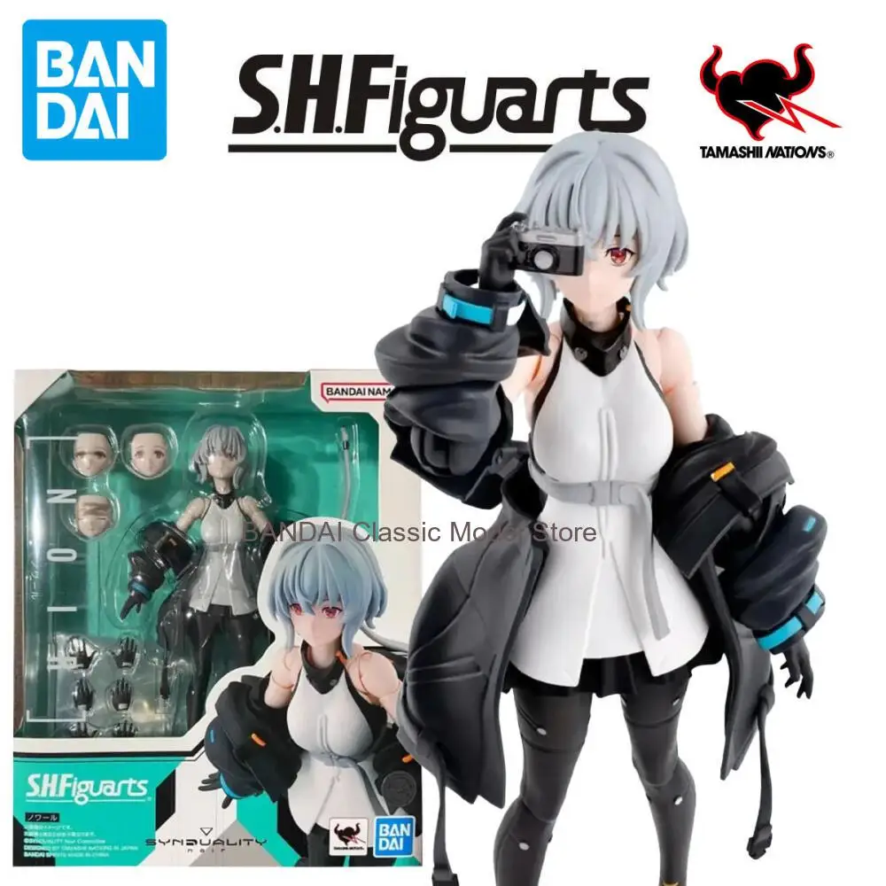 

Genuine Bandai Original SYNDUALITY Noir Figure Model Kits SHF Anime Figures Noir Action Model Toys Gift Kids Christmas Present