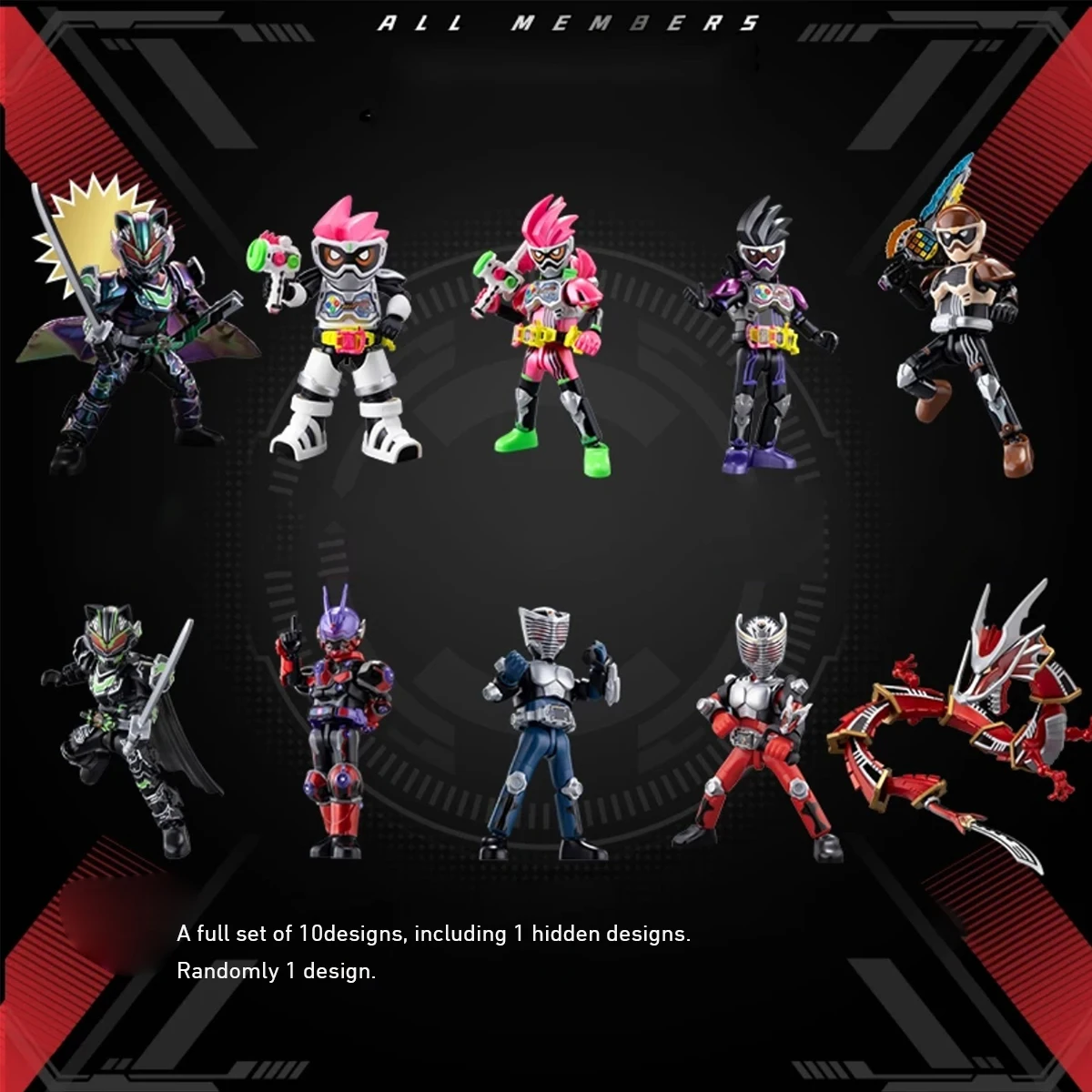 HiPlay Kamen Rider All Stars Vol.3 Blod Blind Box Figuren 74203 Einzelbox