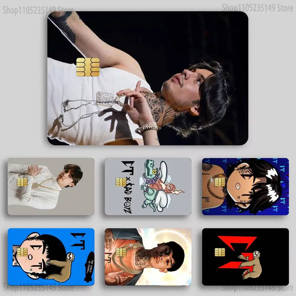 

Natanael Cano Credit Card Skin Stickers for Bank Card Bus Metro Card Sticker Waterproof Women Gift