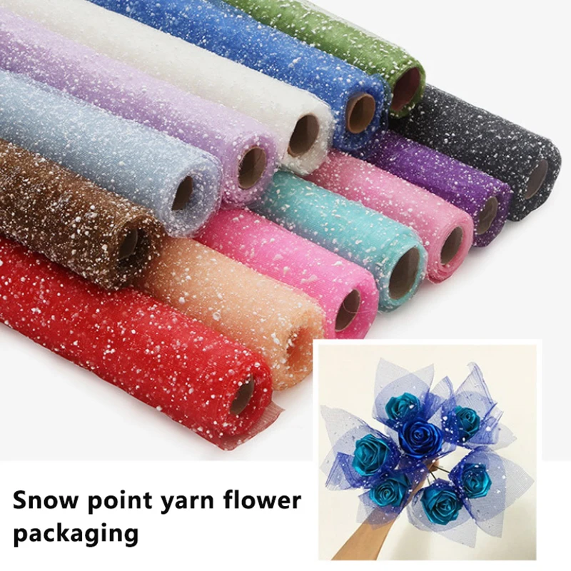 Flower Wrapping Mesh Paper Iregular Hollow Net Wrapper Floral Bouquet Paper Fresh Flower Packaging Sheet Florist Wrap Supplies