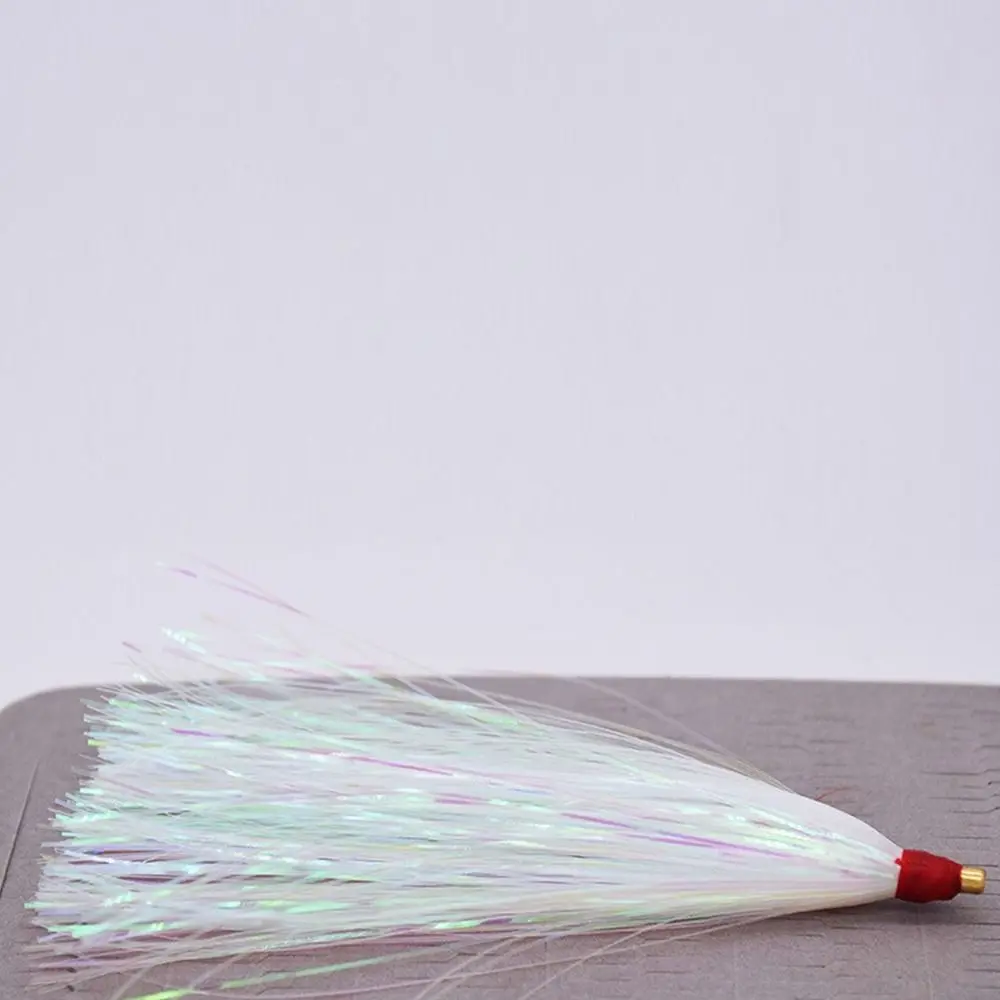Bucktail Teaser Jig Kit Señuelos de Pesca con Falda Slip Flash - imagen 4
