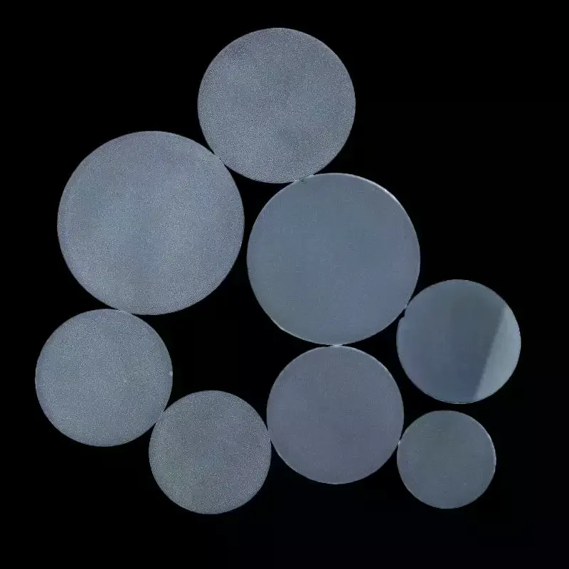 5PCS Matte Glass Round Flat Semitransparent Frosted Glass Lampshade For LED Lamp Down Light Flashlight
