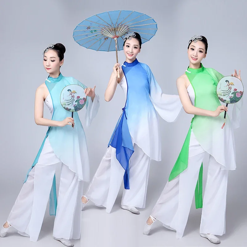 New traditional chinese folk dance costume woman dance costumes kids costume yangko girl children dress women yangge clothing