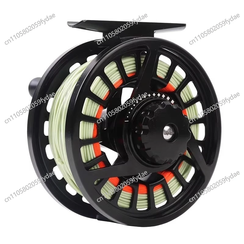 Die-casting Belt Drain No. 345678, Fly Wheel, Purple Fishing Line Wheel, Left and Right Hands Interchangeable