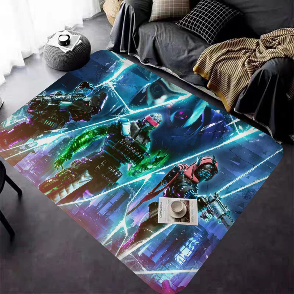 3D Game D-Destiny 2 Printed Bathroom Mat Kids Room Bedroom Decoration Balcony Anti-Slip Doormat Living Room Welcome Rug