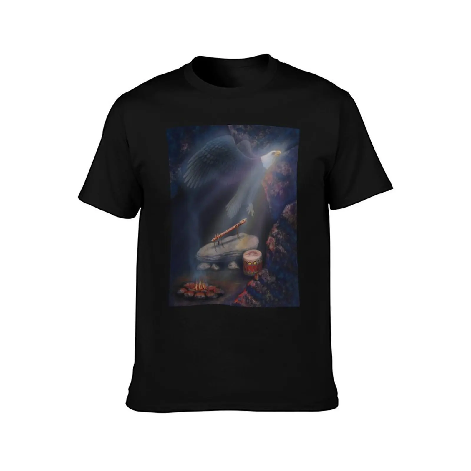 Spirit of the eagle flute T-Shirt Sport Basic Moisture Wicking Tee T-Shirt