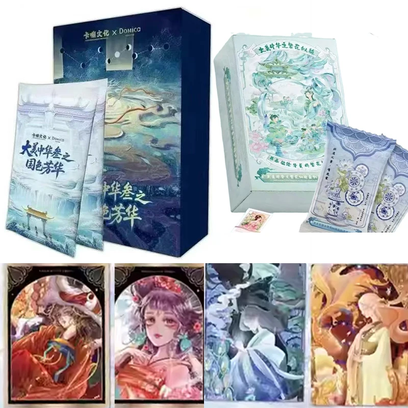 

Card Fun Genuine Beauty China Cards Series 3 National with Ethnic Colors Collection Card Blind Box Anime Peripheral Gift Toys