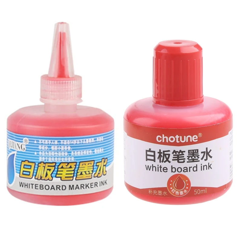 F3MA 1 Bottle 50ml Refill for Refilling Inks Whiteboard Marker Pen Black Red Blue