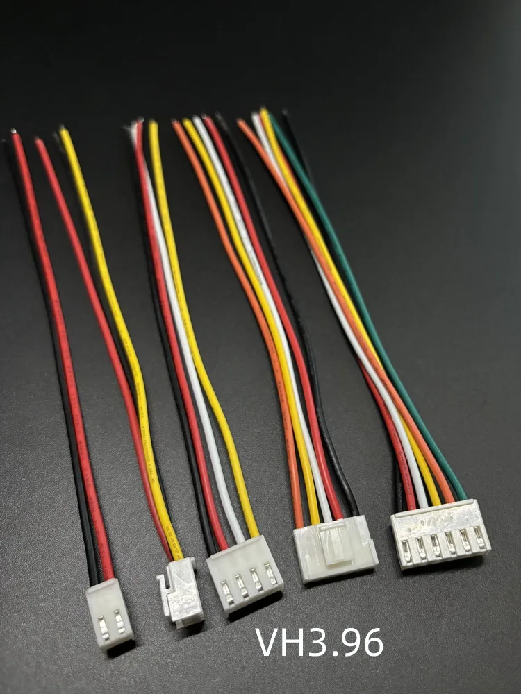 

CH3.96 VH3.96 2/3/4/5/6Pin 20cm Length Single Head With Tin PCB Board Power Plug Connector Cable Electronic Terminal Wire 22AWG