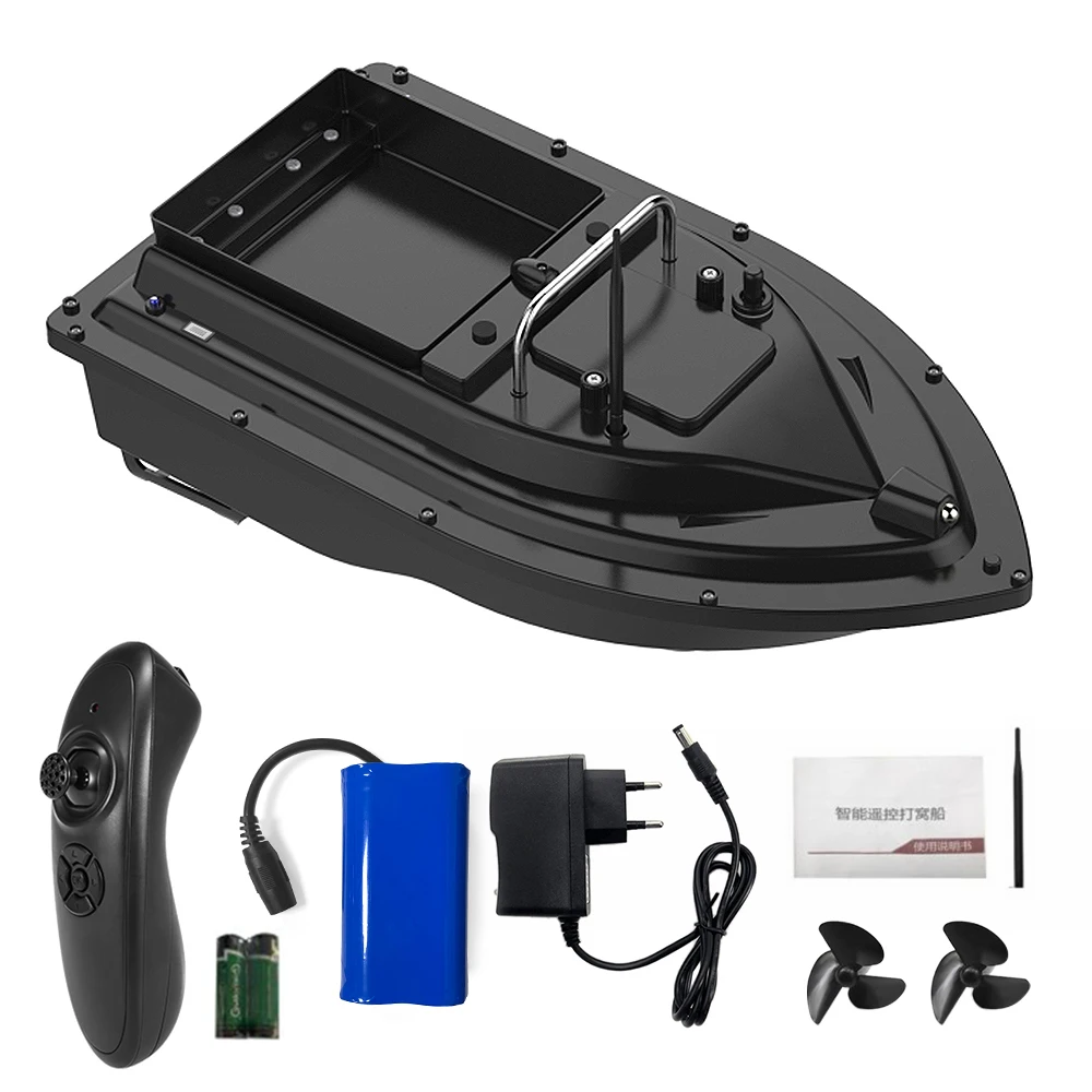 D16 12000mah Wireless Remote Control Fishing Bait Boat Fishing Feeder Fish Finder Device 430-540 yards Remote Range