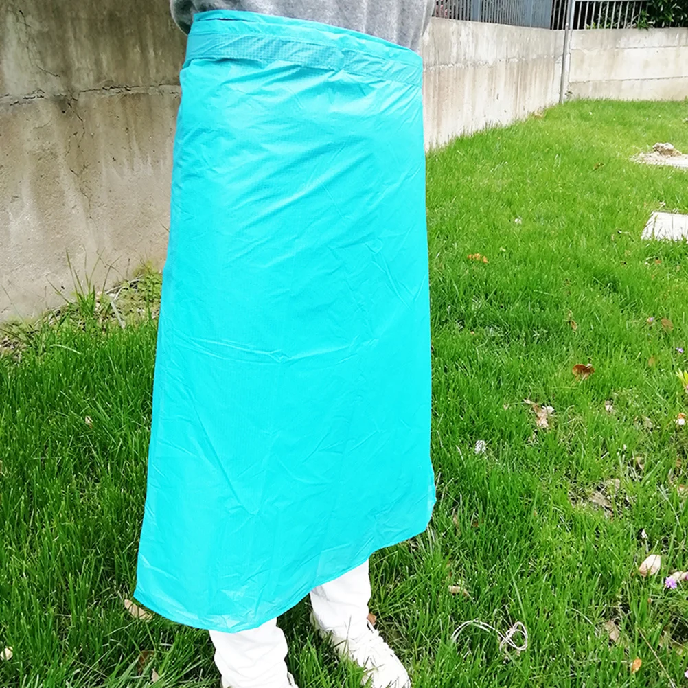 

Nylon Waterproof Short Apron Outdoor Camping Waist Apron for Hiking Picnic Mountaineering Adjustable Lightweight