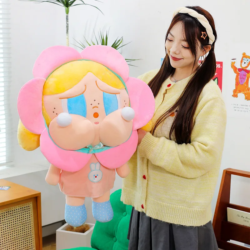 

30/45/60cm Popmart Crybaby Sad Club Plush Toy Kawaii Stuffed Dolls Anime Cute Cry Baby Cartoon Pillow Home Decor Birthday Gifts