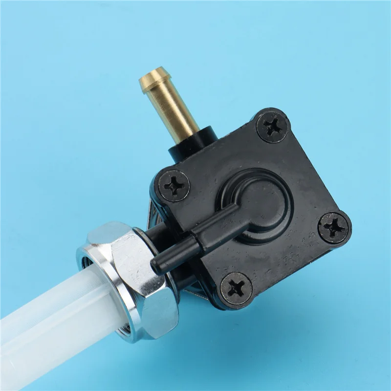 

A03Q-2X Fuel Valve Petcock With Male Thread Features 61338-94D For FLST, FXST, FLT, FXD 1995-2001
