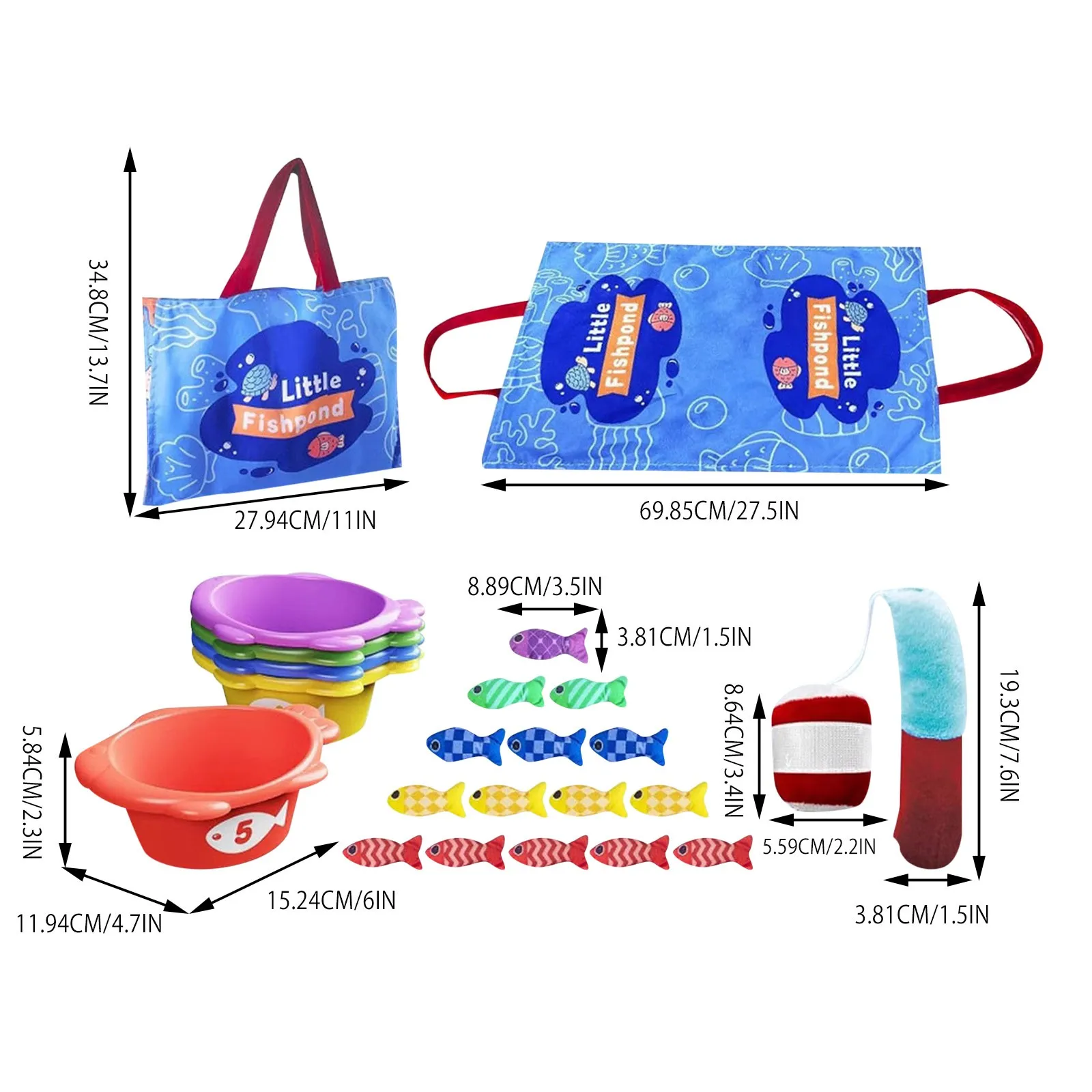 ألعاب 10 أشهر ألعاب مونتيسوري لعمر سنة واحدة صبي فتاة هدايا القماش لعبة الصيد للطفل 1 3 فرز تعلم ألعاب الأطفال 6 12