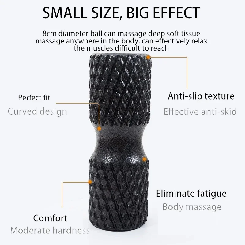 42cm EPP Diamond Fitness Yoga Column Foam Roller Pilates Gym Exercise Back Leg Arm Muscle Relaxer Massage Yoga Block Accessories