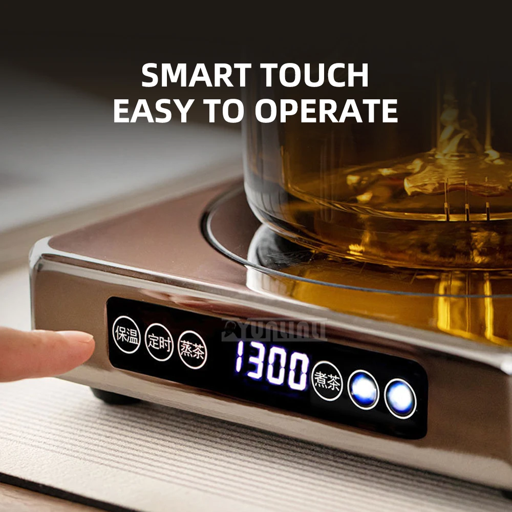 Multifunctional Square Tea Kettle Small Electric Ceramic Stove Tea Stove Electric Durnace