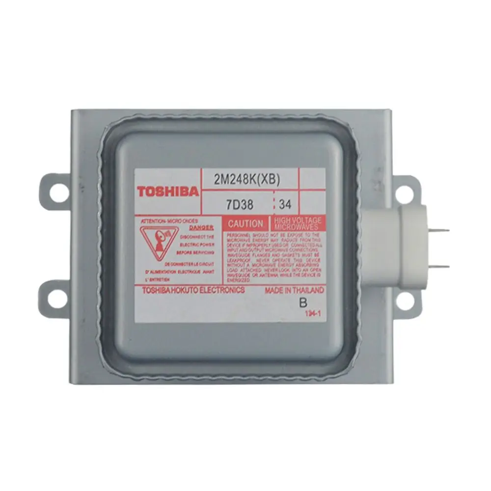 

2M248K 2M248K(XB) 1000 Вт Новый Оригинальный Магнетрон с воздушным охлаждением для промышленной микроволновой печи Toshiba