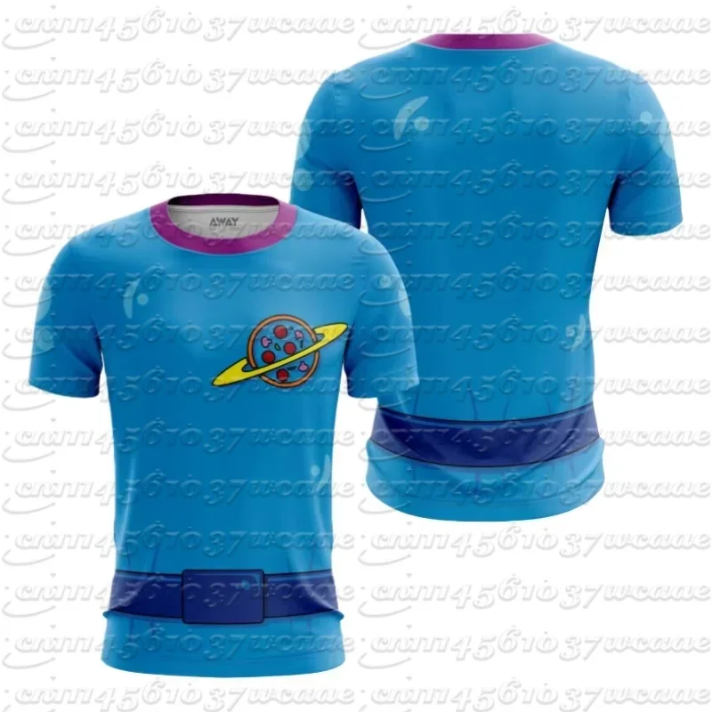 FamilyMatching 2026/27 Latest Toy Movie Series Unisex Adult Role Playing 3D  T-shirt Breathable Casual Daily Summer Wear