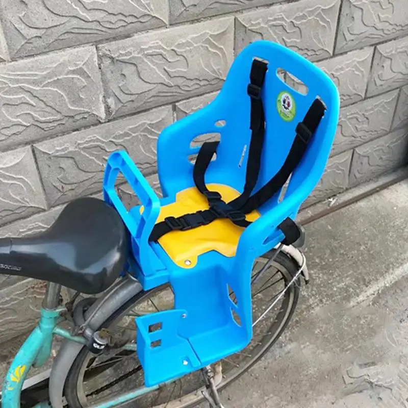 Bicycle Seat Large Child Safety Seat Rear Baby Seat Comfortable Bicycle Fixed Child Carrier Child Bicycle Seat Baby Car Seat