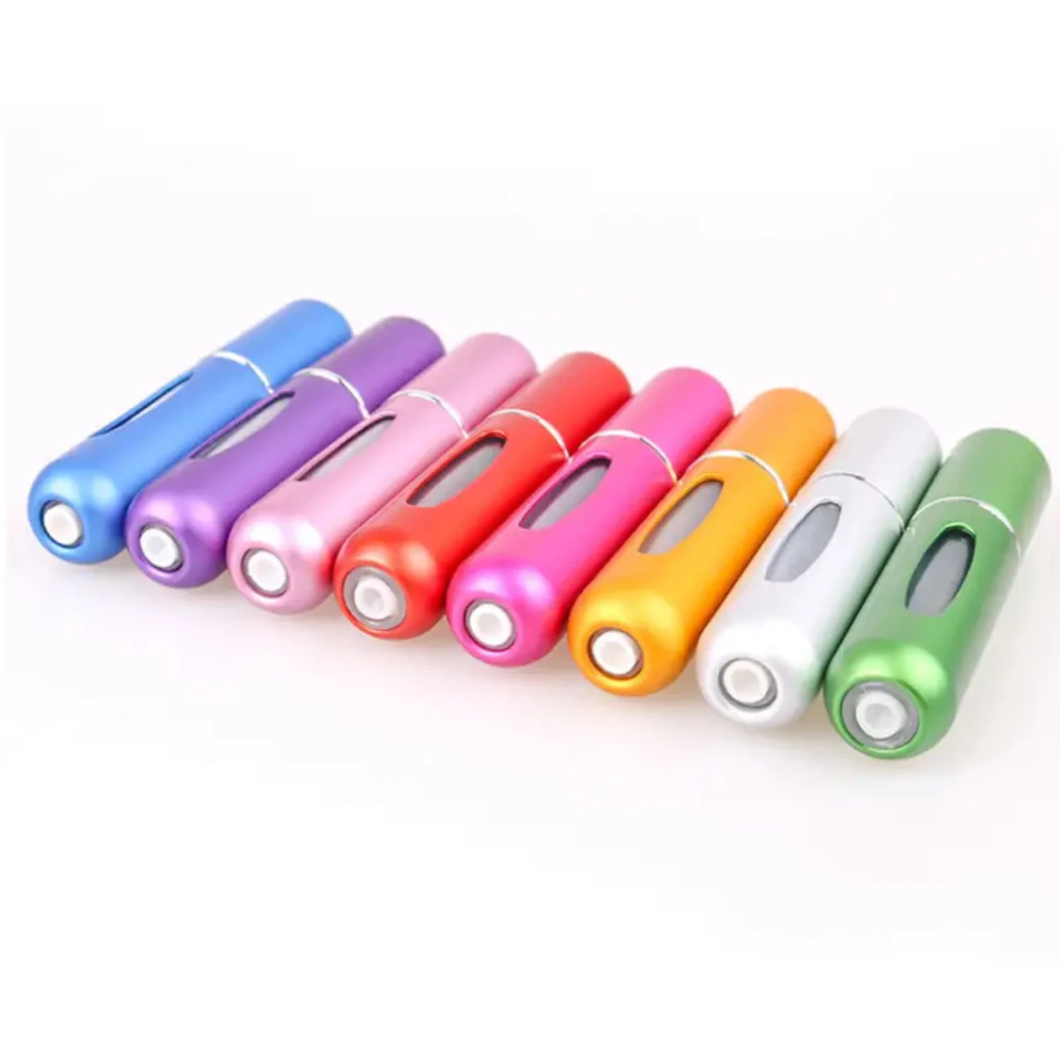 Portable Aluminum Self-pump Dispensing Bottle - 5ml Capacity for Travel and On-the-Go Use