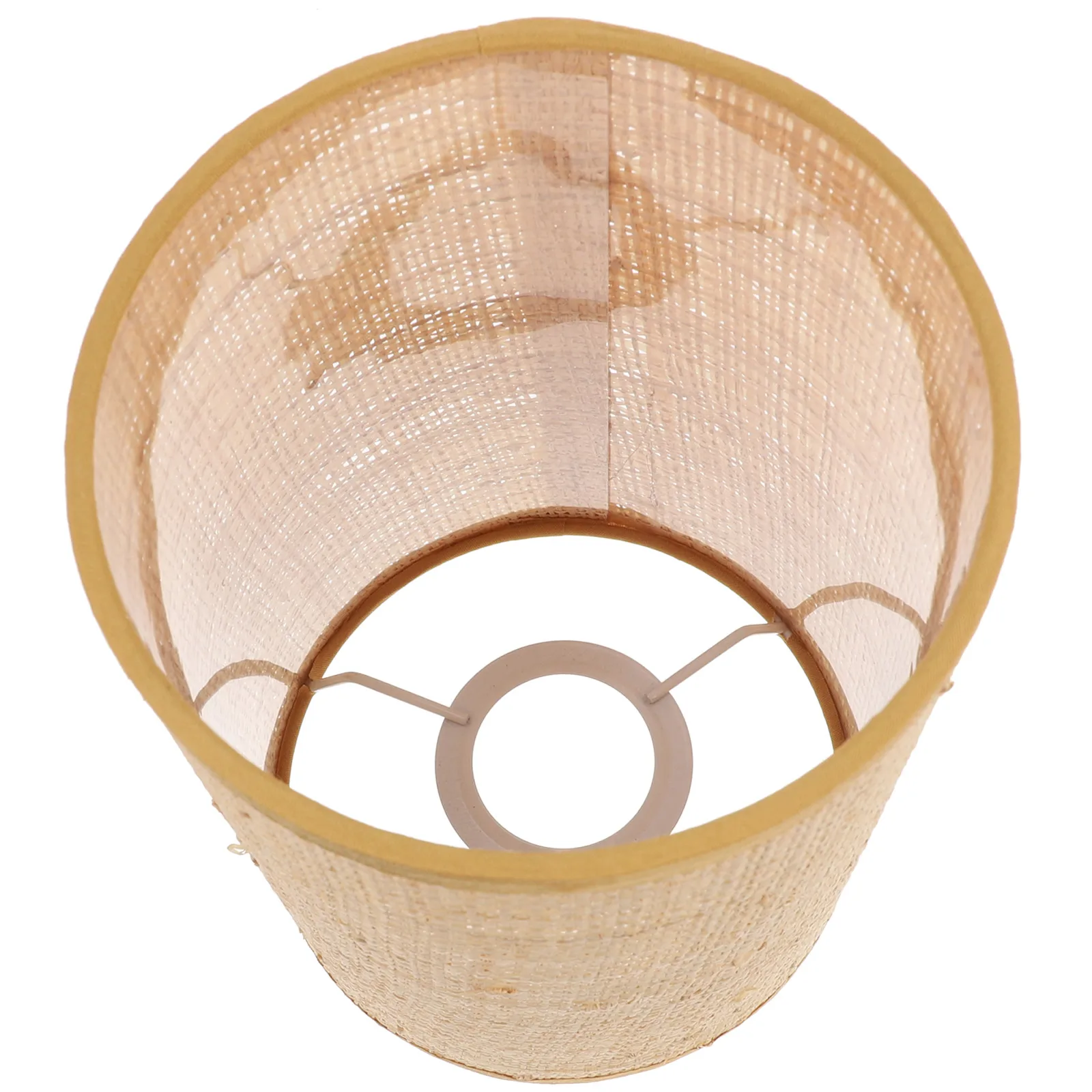 

Rattan Lamp Shades for Table Floor Lamps E27 E14 Sockets Woven Drum Shade Bedroom Cafe Hotel Decor Rustic Style Lighting