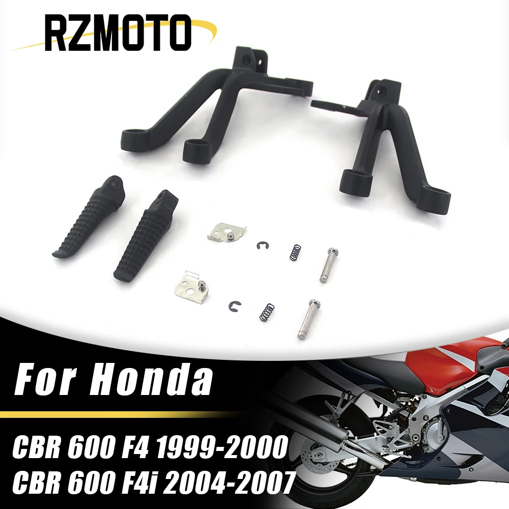 Motorbike rear pedal set for Honda CBR 600 F4 1999-2000 F4i 2004-2007 (Rear)