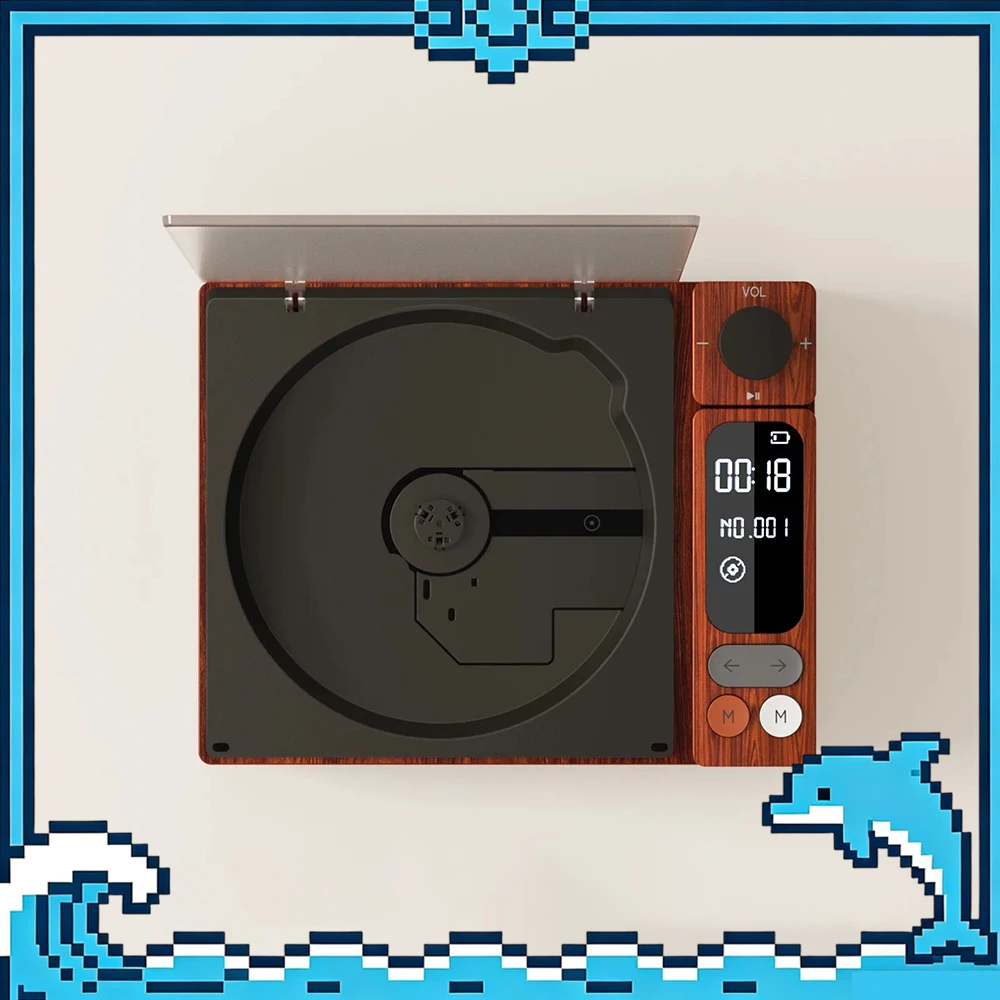 OrangeDi SCD2 Record Player DSP Digital Audio Upgrade Music Record Player Glass Fiber Composite Diaphragm Professional Acoustics